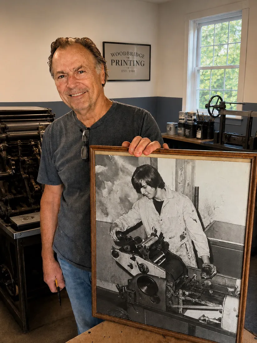 Frank Racz, then and now